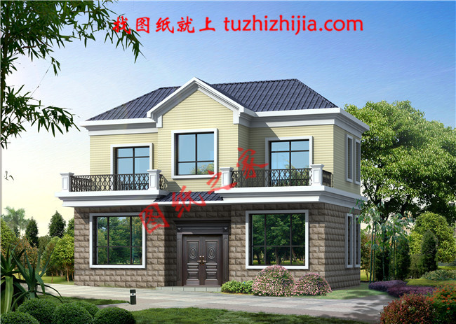 經典農村二層樓12萬就能建成主體，經濟又實惠！