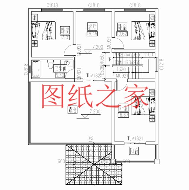 11X11米農村三層別墅設計圖紙，省錢又省地，是你最好的選擇！