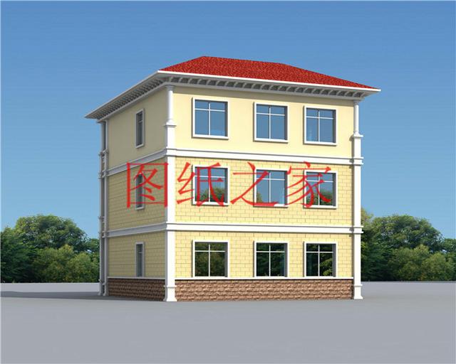 11X11米農村三層別墅設計圖紙，省錢又省地，是你最好的選擇！