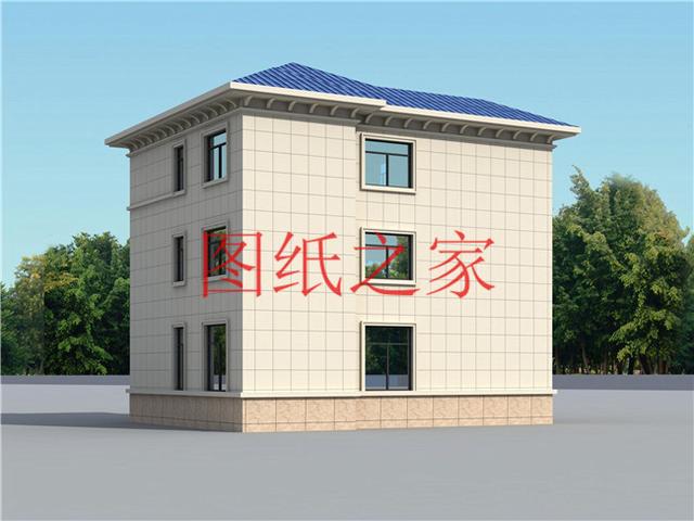 11X11米農村三層別墅設計圖紙，省錢又省地，是你最好的選擇！