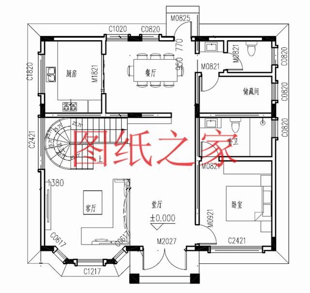 11X11米農村三層別墅設計圖紙，省錢又省地，是你最好的選擇！