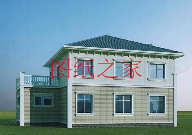 6套農村二層小別墅，11X10、10X11米兩種戶型，造價只要20多萬！