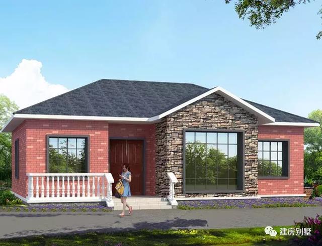 兩棟造價16萬的平房別墅，第一棟有4個臥室，第二棟還帶車庫