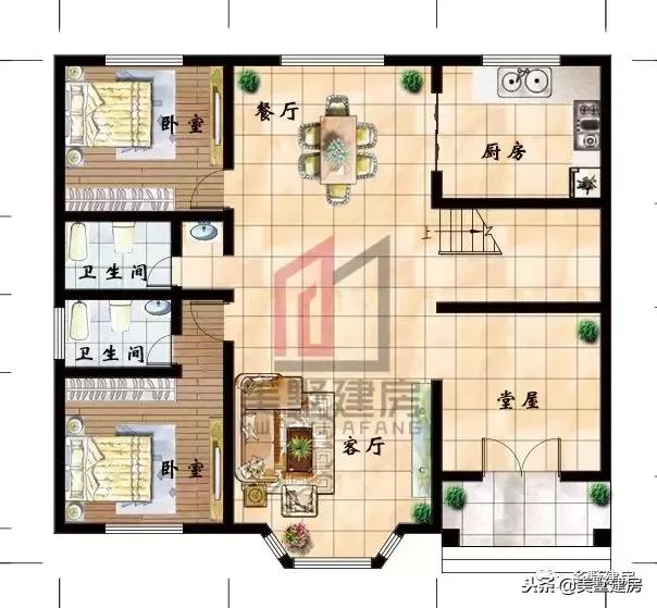 現代風格農村二層別墅設計，實在是太美了，回家建套符合你氣質的別墅吧