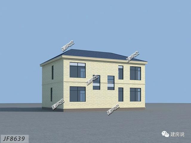 這套實用又漂亮的二層別墅設計圖，高端大氣上檔次，一點不輸高層