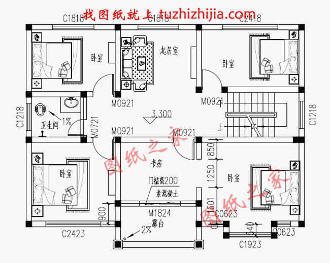 新農村三層樓房設計圖,造價17萬圖片含設計，簡單好看還省錢！