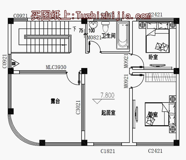 新農村三層樓房設計圖,造價17萬圖片含設計，簡單好看還省錢！