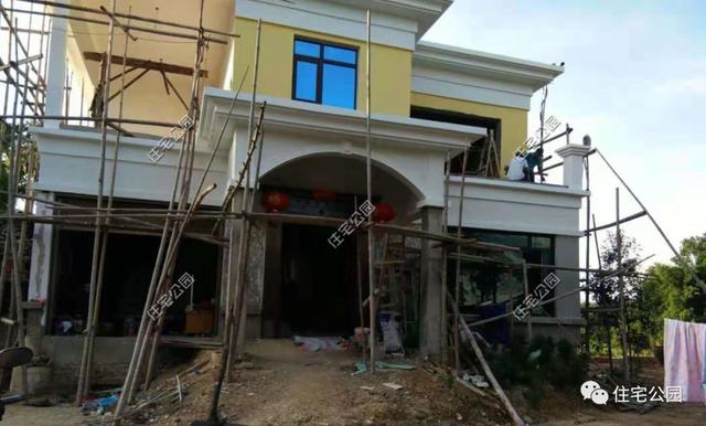 江西農村小伙自建歐式別墅，30萬建房40萬裝修我打100分，不怕驕傲