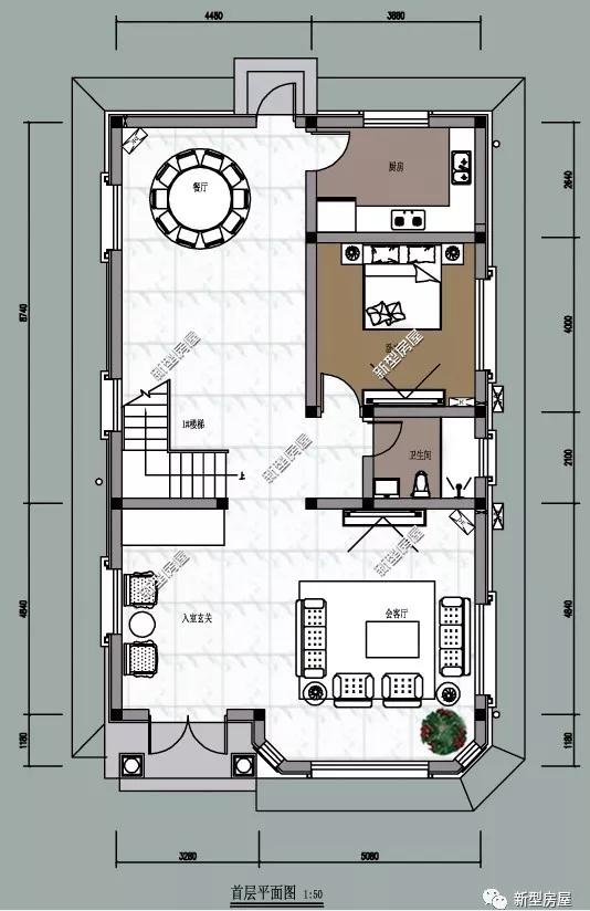 客廳挑空的小別墅到底有多漂亮？單看外觀我就給99個贊