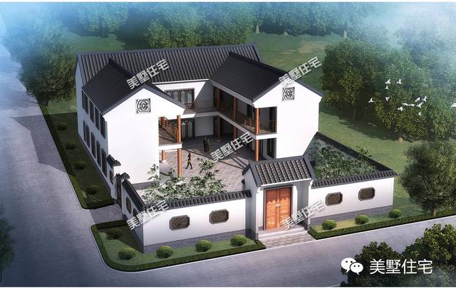 10款富貴大氣的中式合院別墅設(shè)計(jì)，每一棟都可以傳承百年