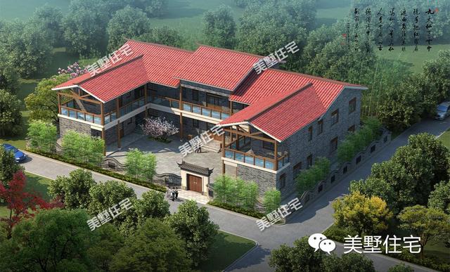 10款富貴大氣的中式合院別墅設(shè)計(jì)，每一棟都可以傳承百年