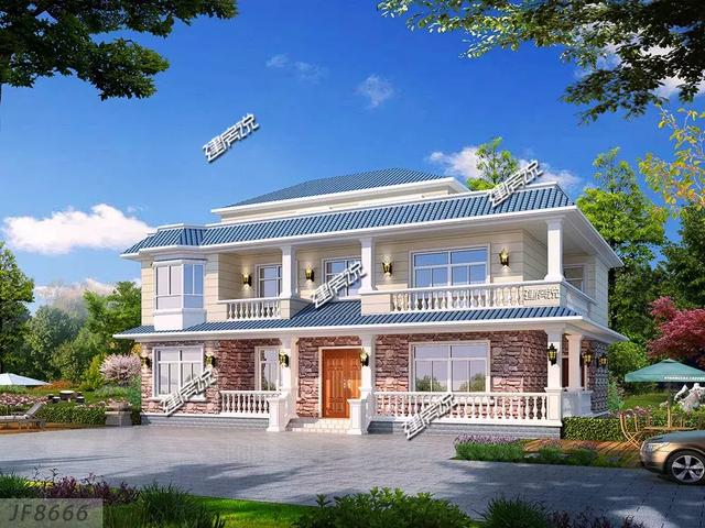 在農村修建一棟自己的別墅，艷壓十里八鄉