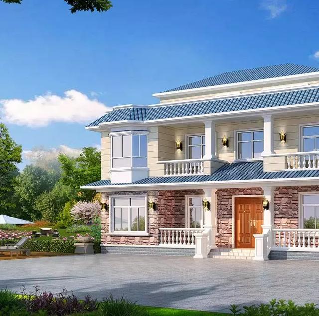 在農村修建一棟自己的別墅，艷壓十里八鄉