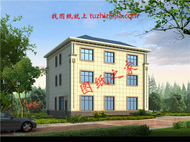 經(jīng)濟型農(nóng)村二層半別墅房屋設(shè)計圖，只要30萬就能建成！