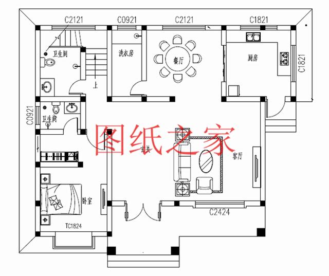 10X12、12X10米兩種尺寸的120平農村三層別墅，造價只要30多萬！