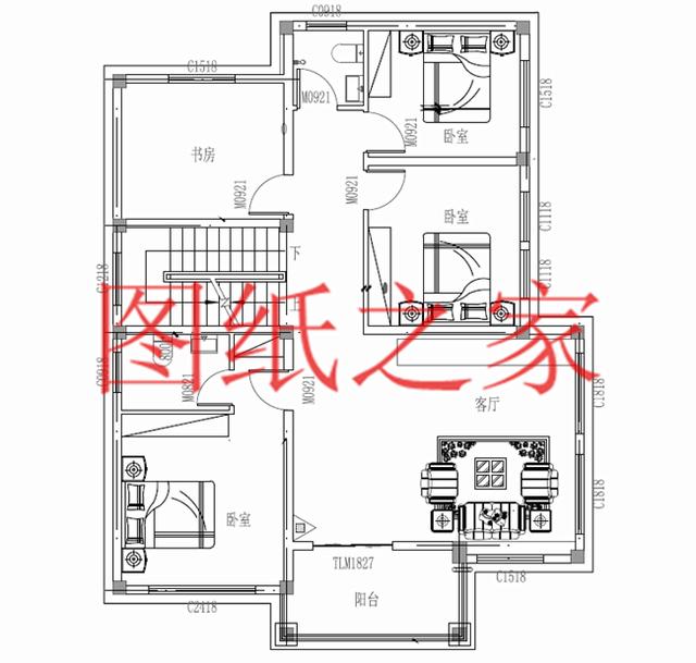 10X12、12X10米兩種尺寸的120平農村三層別墅，造價只要30多萬！