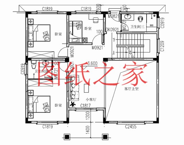 10X12、12X10米兩種尺寸的120平農村三層別墅，造價只要30多萬！