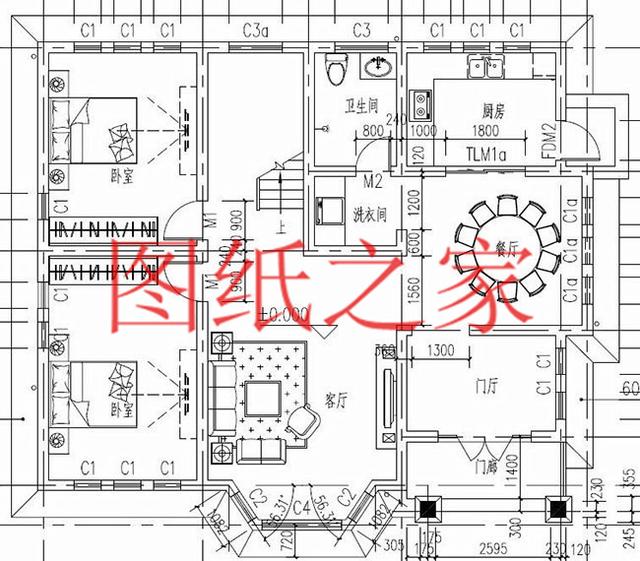 130平12X11米三層別墅，主體造價才40萬，這下里子面子全有了！