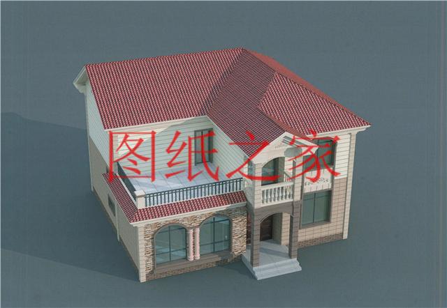 130平12X11米三層別墅，主體造價才40萬，這下里子面子全有了！