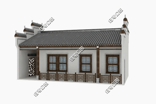 農村建房還是中式最好看，派平層自建住宅也能秒殺洋別墅！