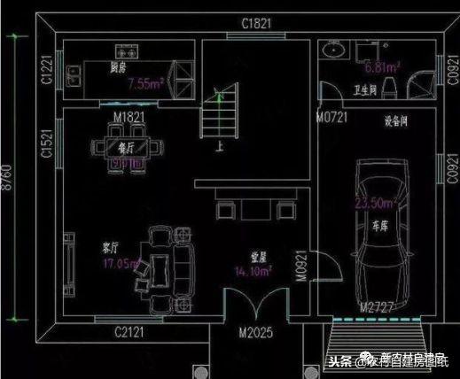 進(jìn)深只有9米怎么設(shè)計(jì)農(nóng)村自建房？這5款農(nóng)村別墅，一層二層三層都有