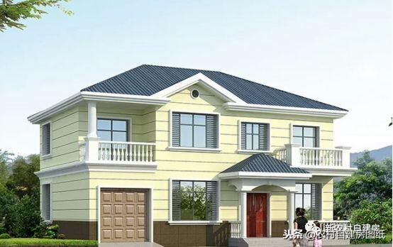 進(jìn)深只有9米怎么設(shè)計(jì)農(nóng)村自建房？這5款農(nóng)村別墅，一層二層三層都有