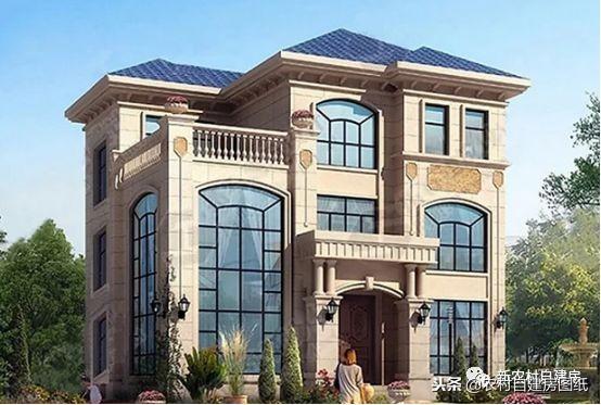 進(jìn)深只有9米怎么設(shè)計(jì)農(nóng)村自建房？這5款農(nóng)村別墅，一層二層三層都有