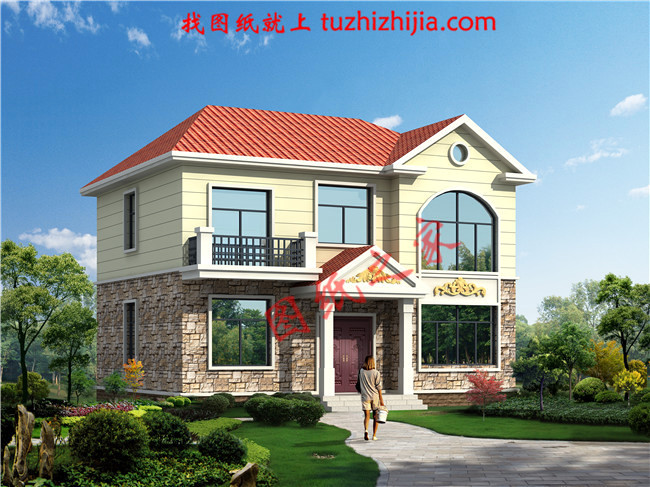 8套農(nóng)村18萬元二層小樓圖，好看又實用，一起來看看吧！