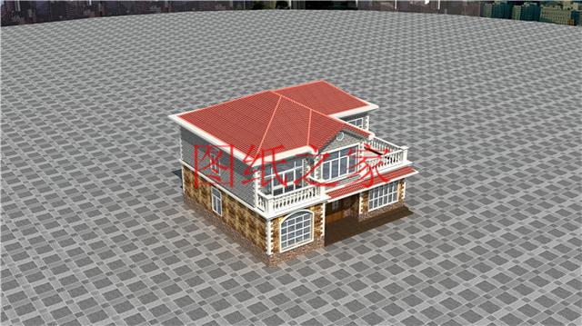 13x10米三層實用戶型，1帶車庫，1、3都有露臺，造價只要30萬！