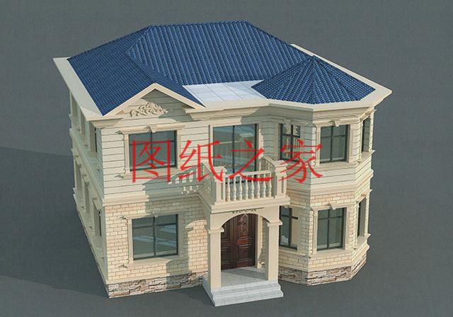 11x11米經(jīng)典二層別墅，精致漂亮、溫馨舒適，25萬(wàn)就能建好！