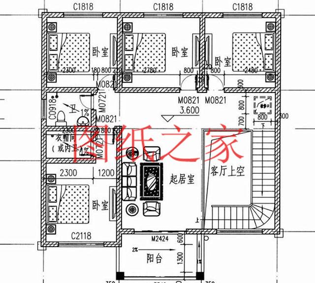 11x11米經(jīng)典二層別墅，精致漂亮、溫馨舒適，25萬(wàn)就能建好！