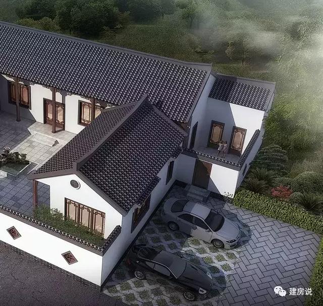 有庭有院才像個家，中國最美的四合院別墅設計方案，國人心中最愛