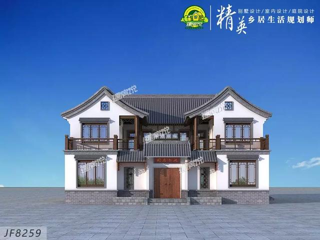 最漂亮的農(nóng)村自建別墅，傳統(tǒng)四合院，真是美極了