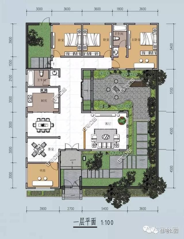 回老家自建房，來棟中式合院怎么樣？這幾套3合院4合院隨你挑