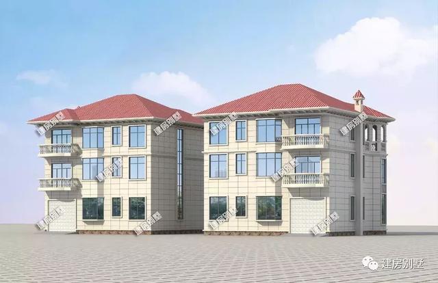 13X14.15米聯(lián)排別墅，豪華住宅還帶地下室，奢華又有品位