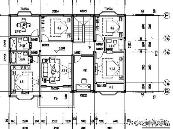 家里人多先別慌，這5款多臥室二層別墅設(shè)計(jì)圖，親戚再多也不怕