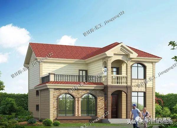 家里人多先別慌，這5款多臥室二層別墅設(shè)計(jì)圖，親戚再多也不怕