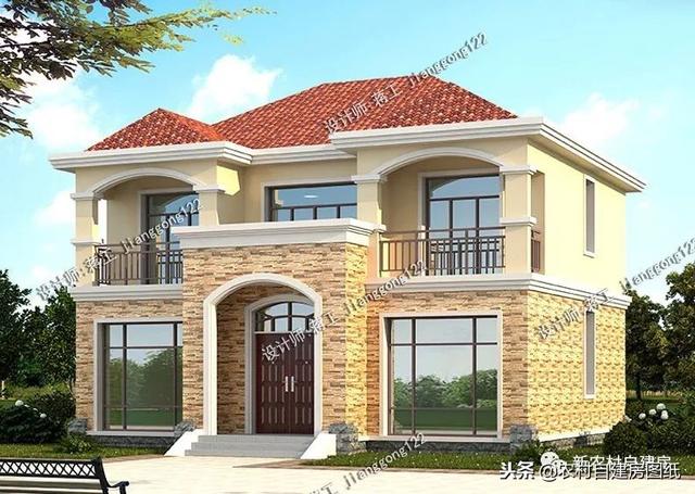 家里人多先別慌，這5款多臥室二層別墅設(shè)計(jì)圖，親戚再多也不怕