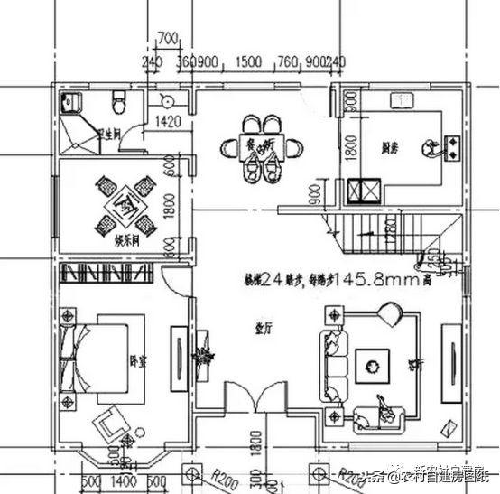家里人多先別慌，這5款多臥室二層別墅設(shè)計(jì)圖，親戚再多也不怕