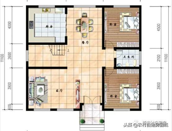 家里人多先別慌，這5款多臥室二層別墅設(shè)計(jì)圖，親戚再多也不怕