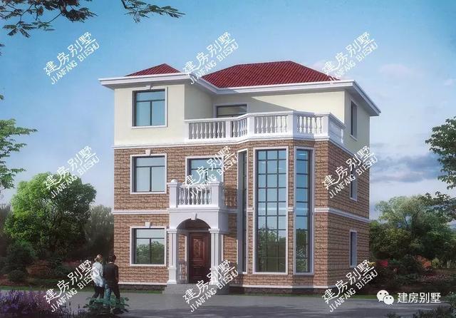 寬11米的農(nóng)村自建別墅設(shè)計(jì)，通透又大氣，住著舒服、生活方便