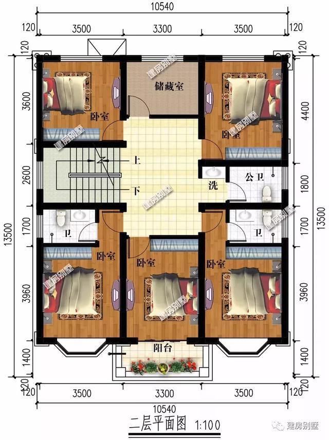 寬11米的農(nóng)村自建別墅設(shè)計(jì)，通透又大氣，住著舒服、生活方便