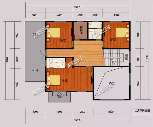 6套帶挑空客廳的簡歐風農村別墅設計，建好就是村里地標
