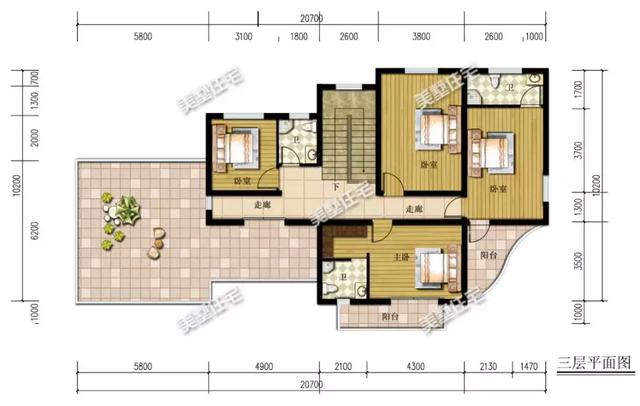 6套帶挑空客廳的簡歐風農村別墅設計，建好就是村里地標
