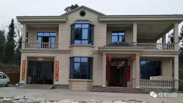 湖南農村自建二層小洋樓，60萬包還主體裝修，回老家蓋房就是省錢