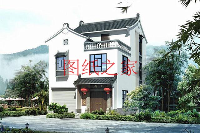 8X10米三層別墅只要20萬就能建好，小宅基地也能建成大氣別墅！