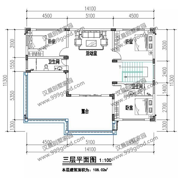別墅建成之后比效果圖還好看！14.1X11.3米才40萬真是優秀！