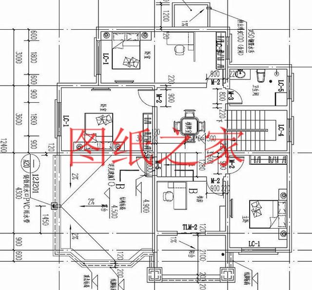 5套開間12米的二層別墅，戶型方正實用，人人都喜歡！