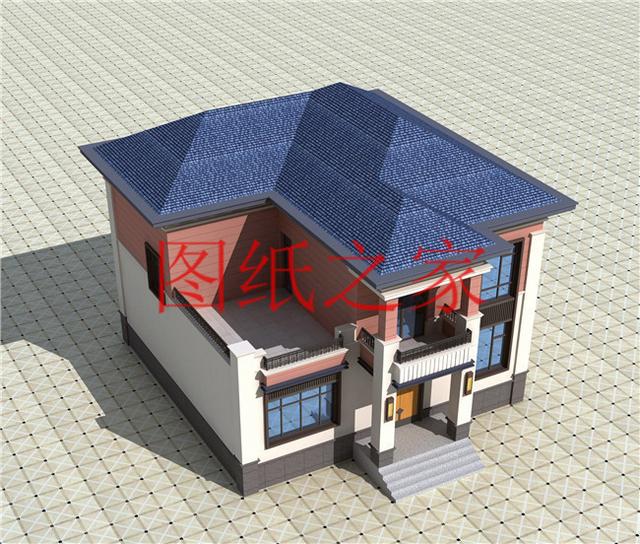 5套開間12米的二層別墅，戶型方正實用，人人都喜歡！