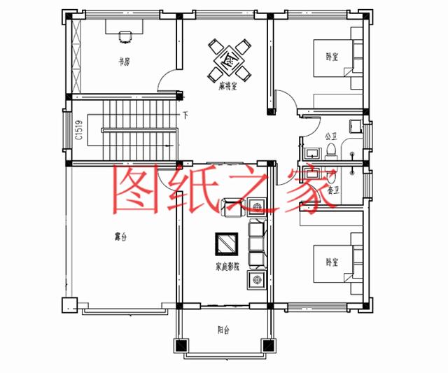 5套開間12米的二層別墅，戶型方正實用，人人都喜歡！